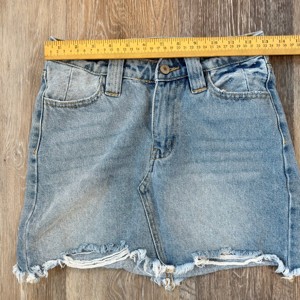 Kancan Denim Mini Skirt - Picture 7 of 10